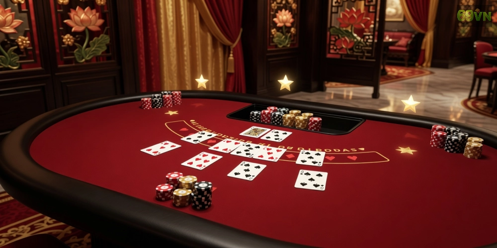 Trải nghiệm blackjack với bonus hàng ngày hấp dẫn trên 69vn
